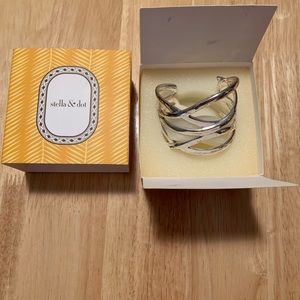 Stella & Dot Odette cuff bracelet, used